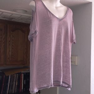 Cold shoulder Rock and Republic purple